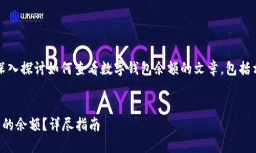 提示：這是一篇旨在深入探討如何查看數字錢(qián)包余額的文章，包括相關(guān)問(wèn)題和詳細解答。


如何查看數字錢(qián)包里的余額？詳盡指南