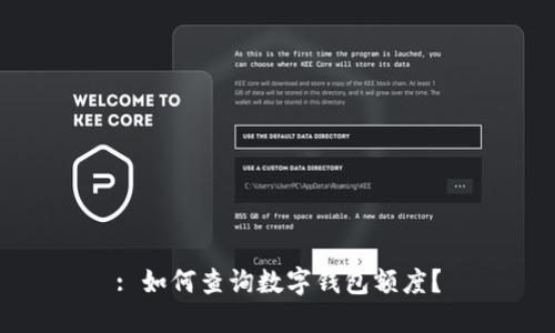 : 如何查詢(xún)數字錢(qián)包額度？