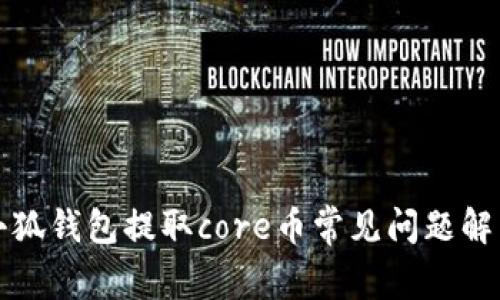 小狐錢(qián)包提取core幣常見(jiàn)問(wèn)題解析