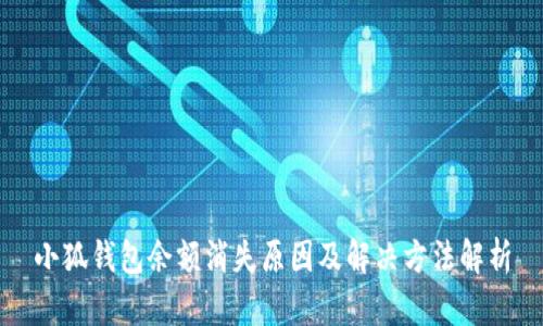 小狐錢(qián)包余額消失原因及解決方法解析