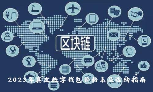 2023年真皮數字錢(qián)包價(jià)格表及選購指南