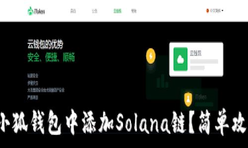   
如何在小狐錢包中添加Solana鏈？簡單攻略指南！